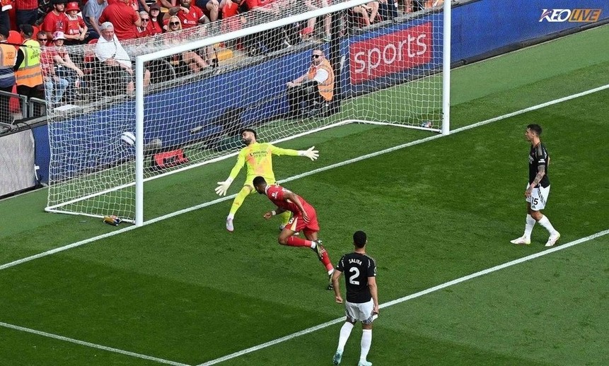 Liverpool chơi áp đảo trong hiệp 1 và dẫn trước 2-0 chỉ sau 21 phút thi đấu | Keolive