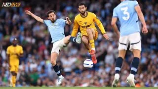 Hình ảnh cho bài Man City đánh bại Wolves 1-0, giá trị của Kevin de Bruyne
