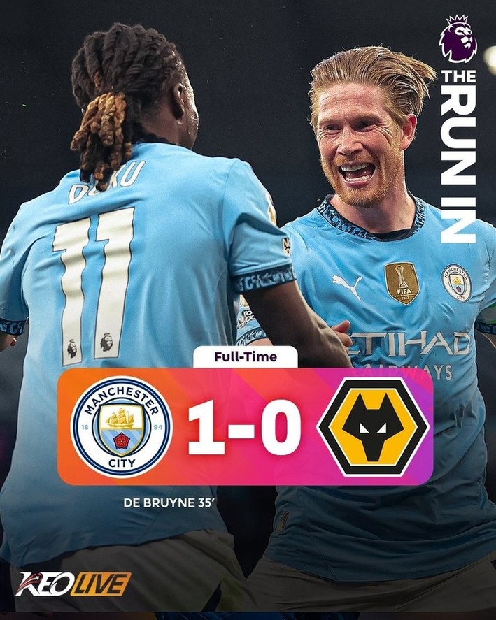 Manchester City 1-0 Wolves | Keolive