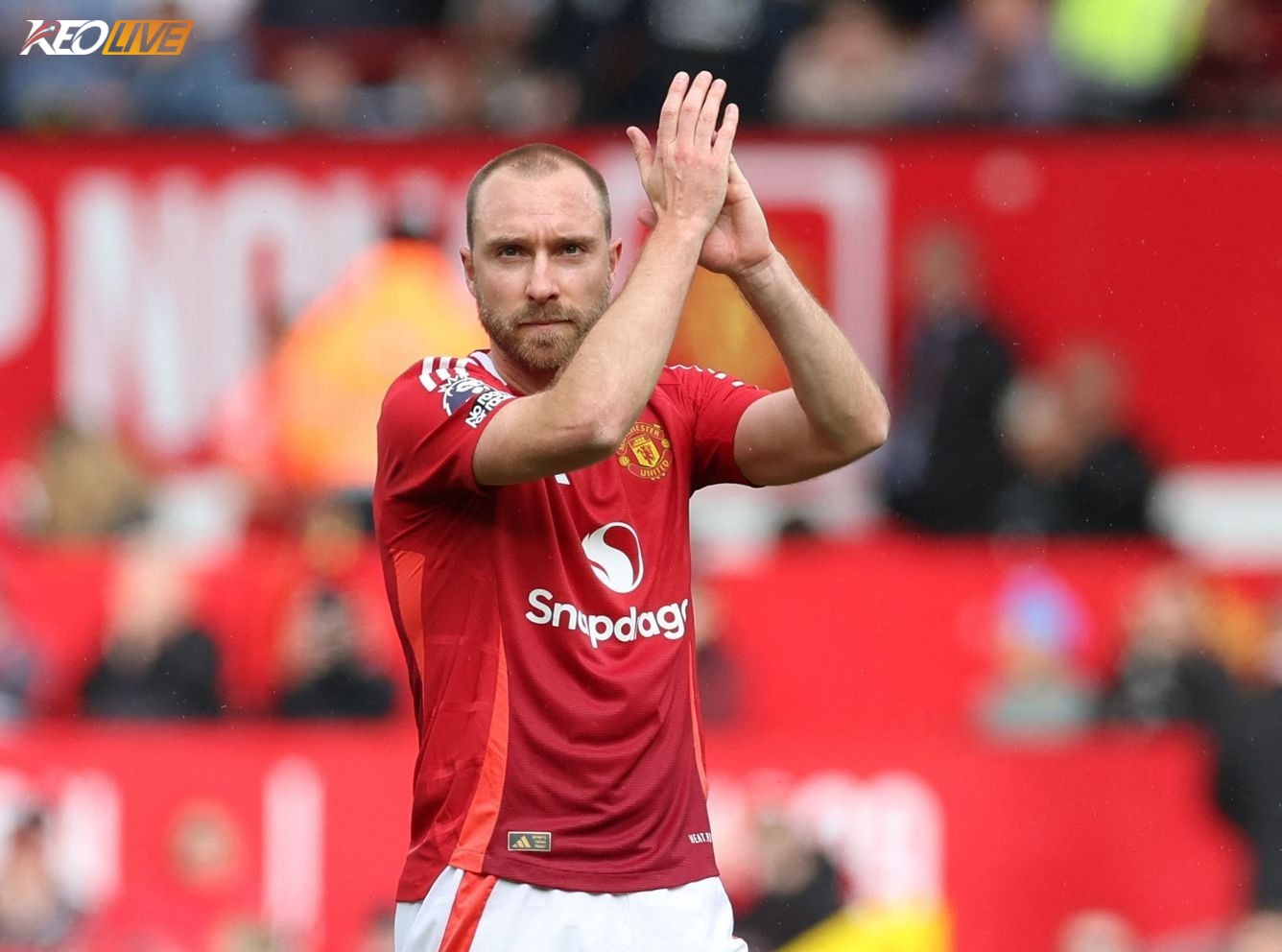 Eriksen khép lại hành trình của mình cùng Quỷ Đỏ | Keolive