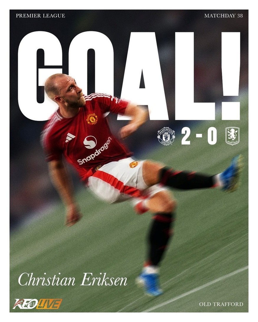 Manchester United 2-0 Aston Villa | Keolive