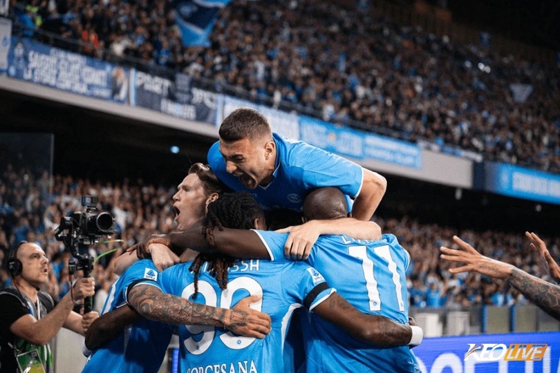 Napoli đang tiến gần đến chức vô địch Scudetto lần thứ 4 trong lịch sử | Keolive