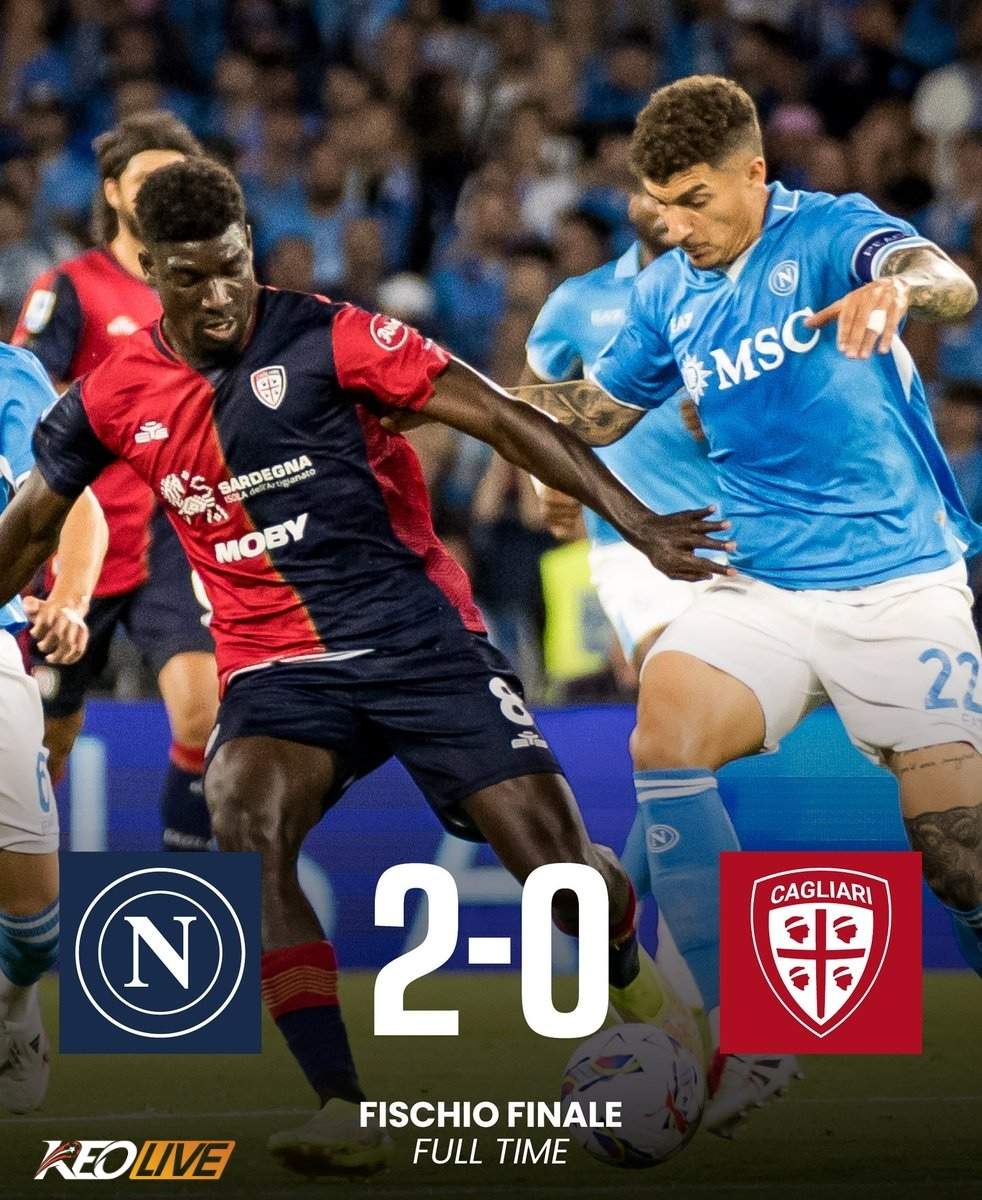 Napoli 2-0 Cagliari | Keolive