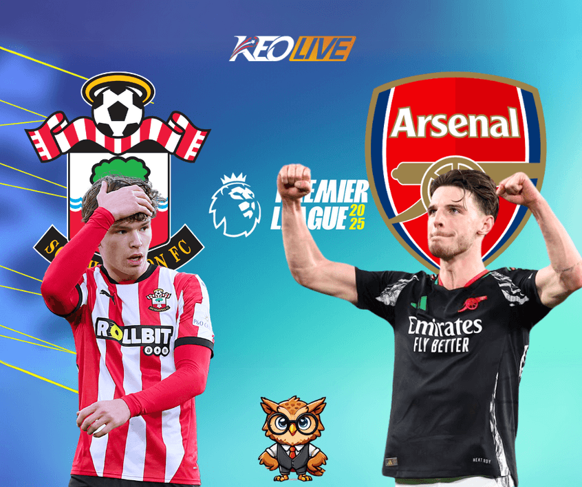 Southampton vs Arsenal | Keolive