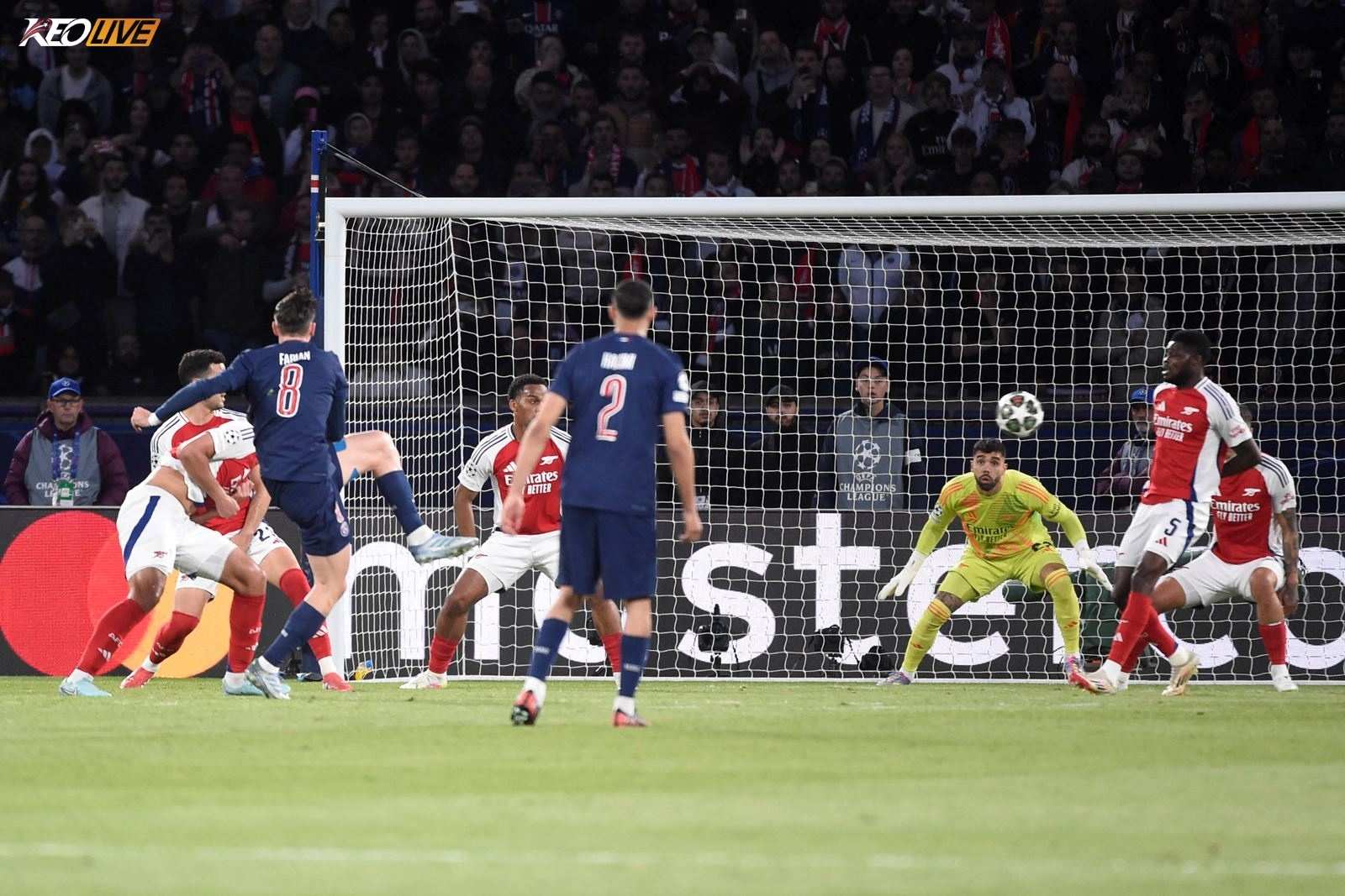 Fabian Ruiz sút xa đẹp mắt mở tỉ số cho PSG | Keolive