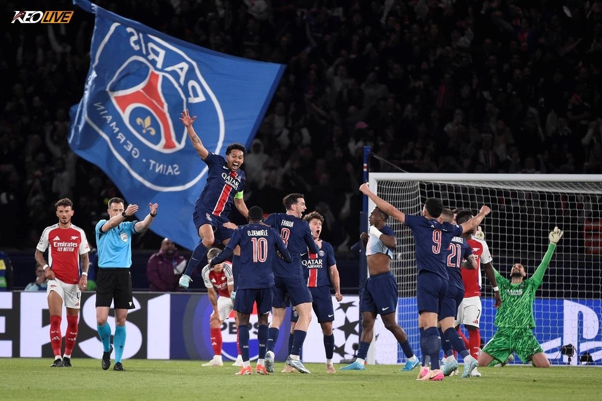PSG xứng đáng với tấm vé vào chung kết | Keolive