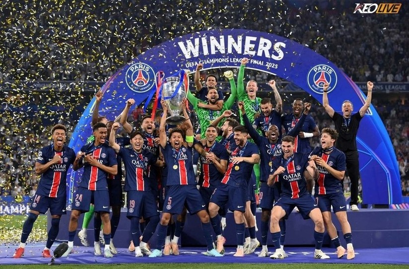 PSG lần đầu vô địch Champions League | Keolive