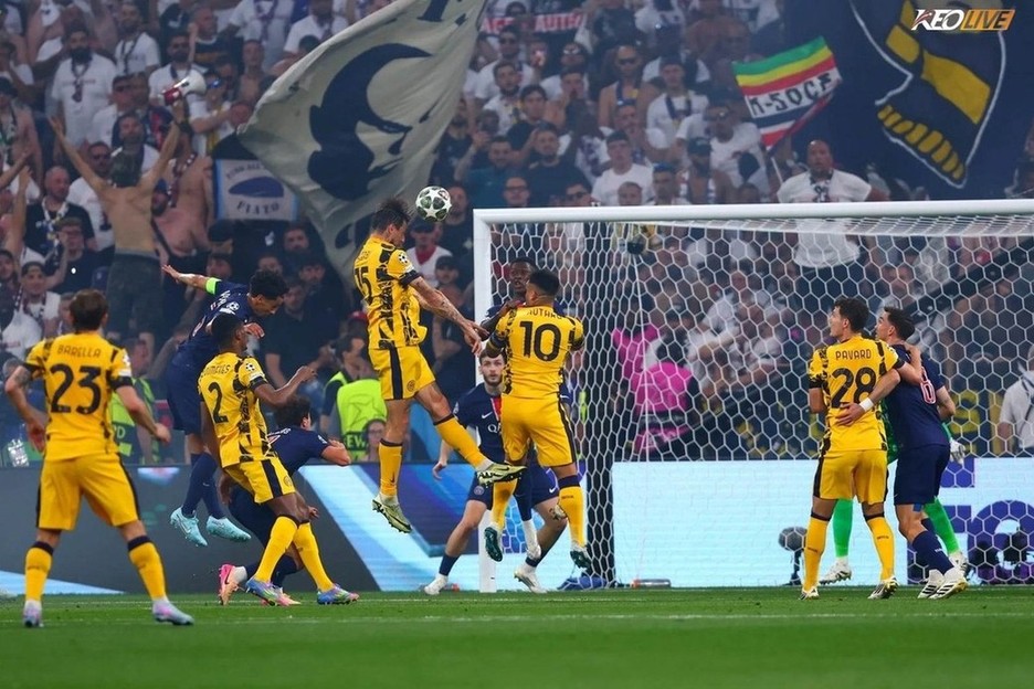 Inter không tạo ra bất kỳ khó khăn nào cho hàng thủ PSG | Keolive