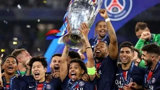 Hình ảnh cho bài PSG hủy diệt Inter 5-0, lần đầu vô địch Champions League