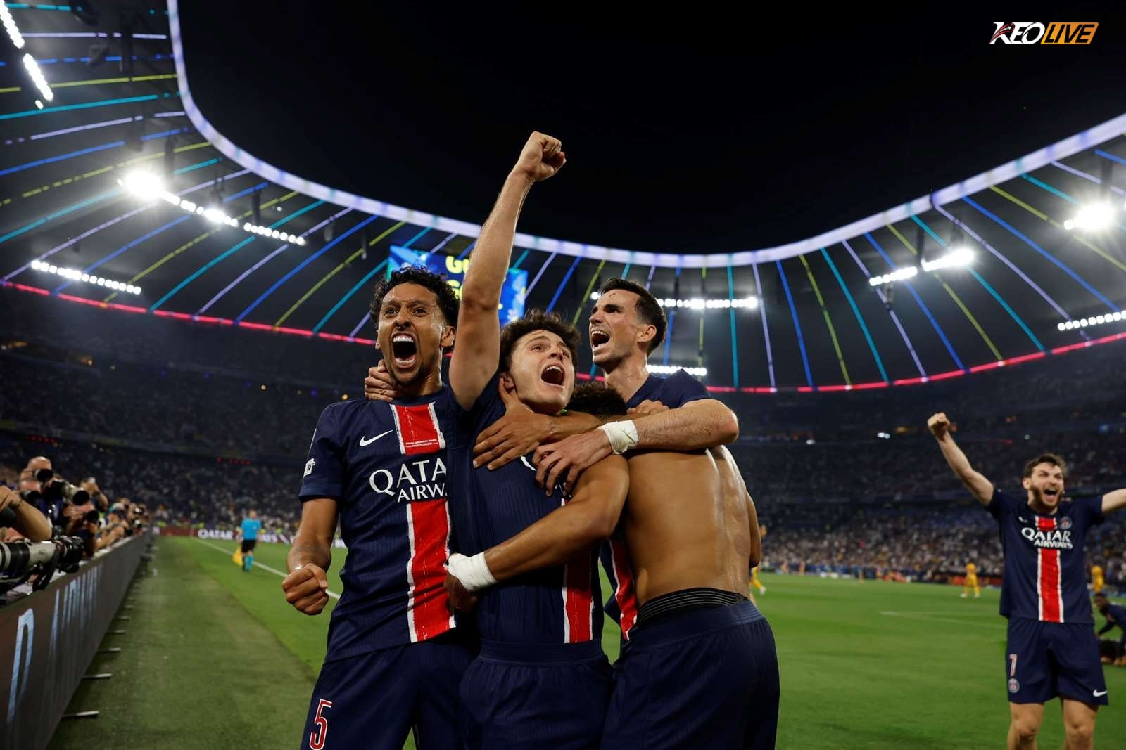 PSG quá vượt trội so với đối thủ trong trận chung kết | Keolive