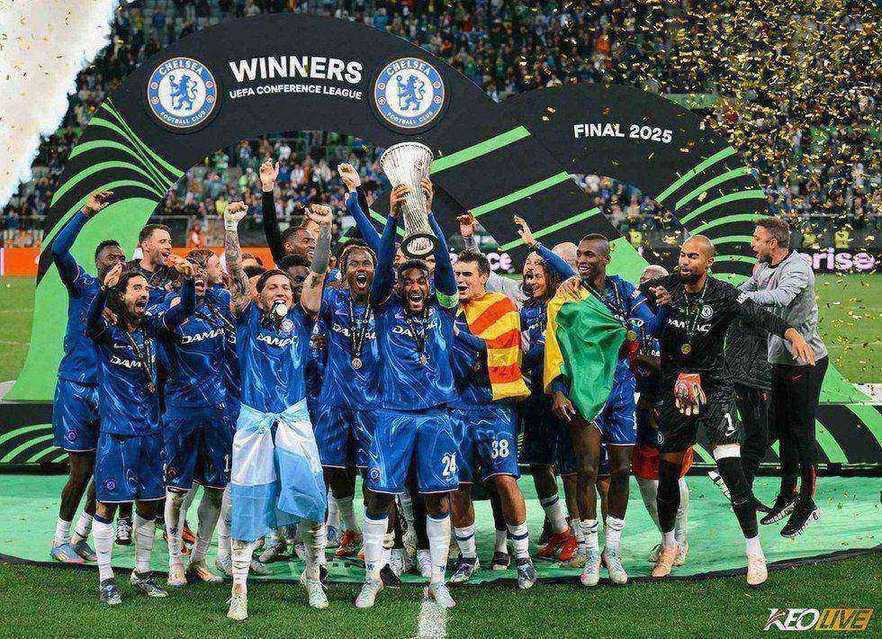 Chelsea là đội bóng đầu tiên thu thập đủ mọi danh hiệu cúp châu Âu | Keolive