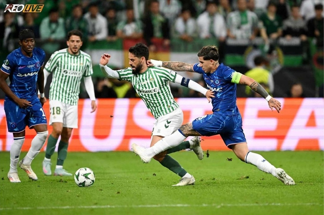 Real Betis là đội chơi tốt hơn trong hiệp 1 | Keolive