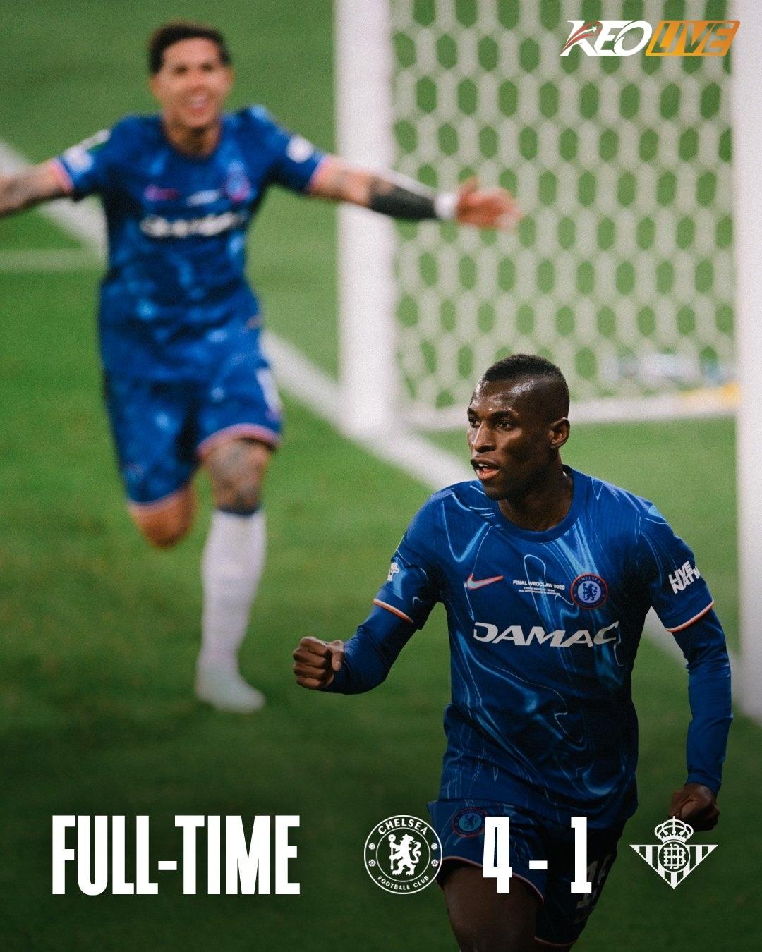 Chelsea 4-1 Real Betis | Keolive
