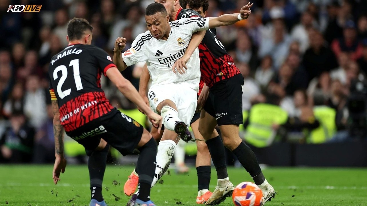 Mbappé tả xung hữu đột giữa vòng vây của Mallorca | Keolive