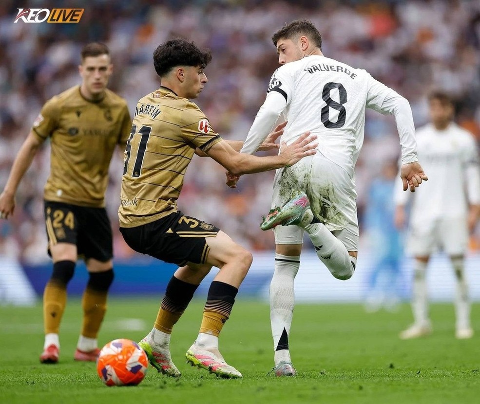 Real Madrid thua sốc 3-4 trước Real Sociedad ở Cúp nhà Vua Tây Ban Nha | Keolive