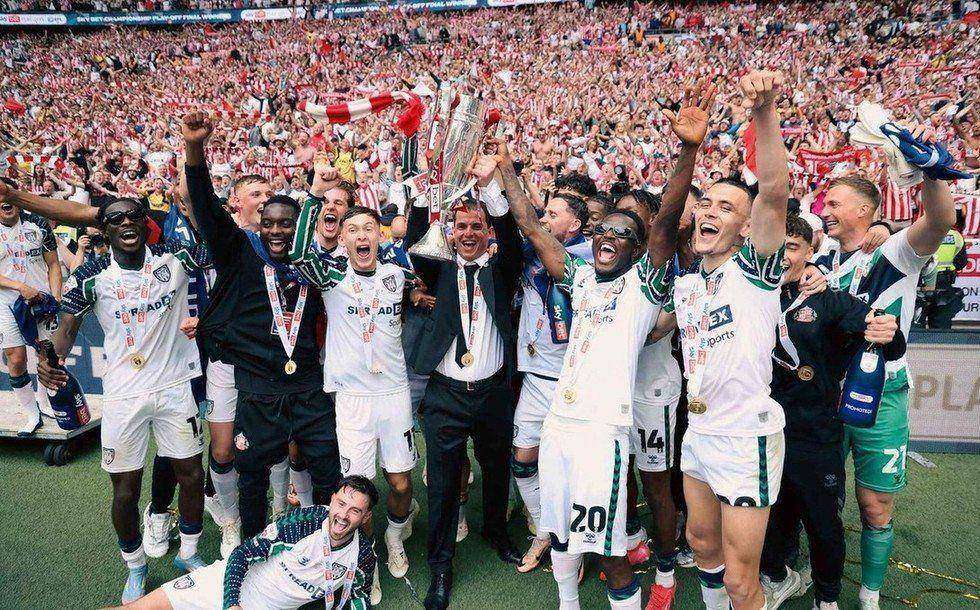 Nỗ lực của Sunderland được đền đáp bằng chức vô địch play-off Championship và một suất lên hạng mùa sau | Keolive