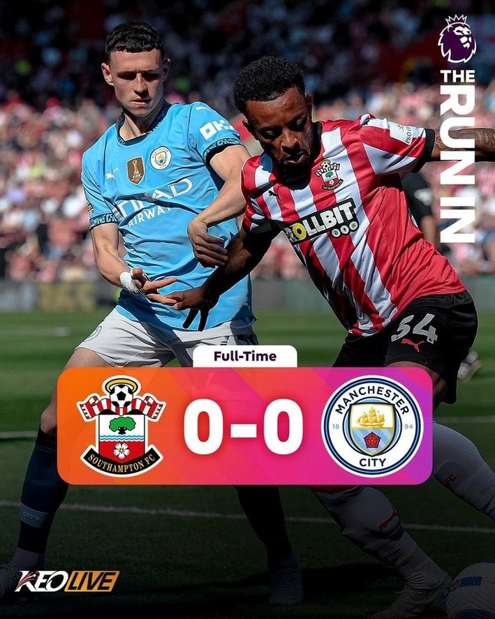 Southampton 0-0 Manchester City | Keolive