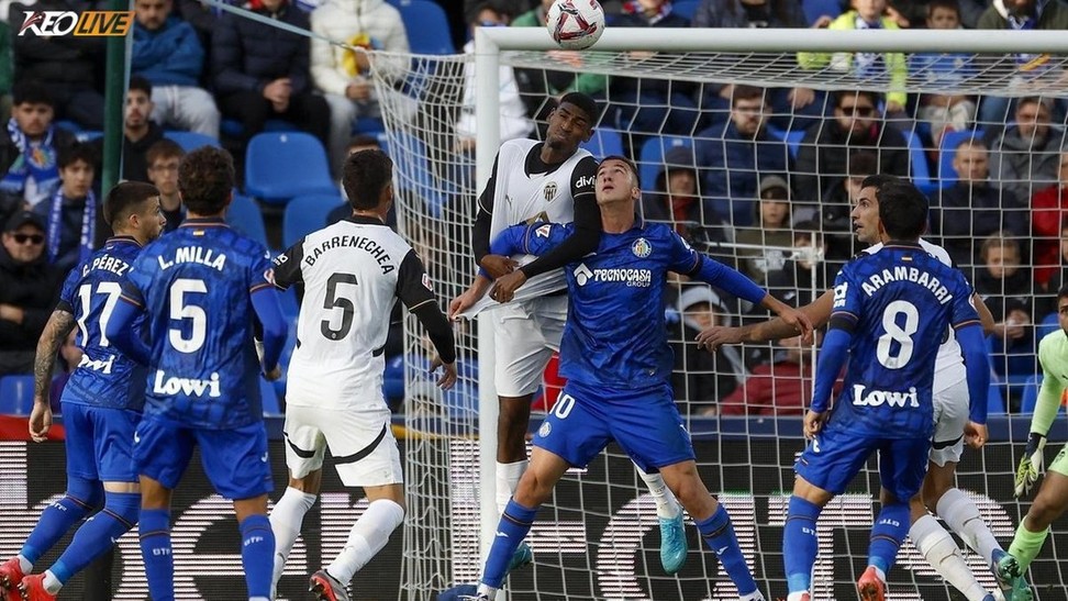 Getafe và Valencia cầm chân nhau 1-1 hồi tháng 10 năm ngoái | Keolive