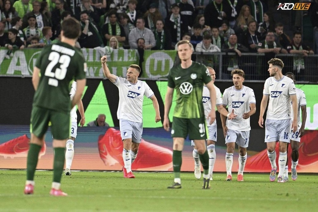 Hoffenheim thi đấu tốt hơn nhưng không tận dụng được hết các cơ hội tạo ra | Keolive