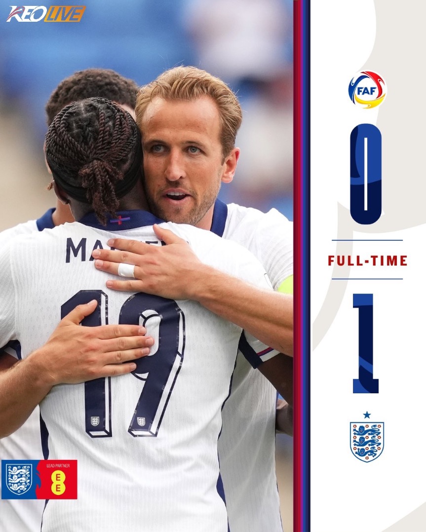 Andorra 0-1 Anh | Keolive