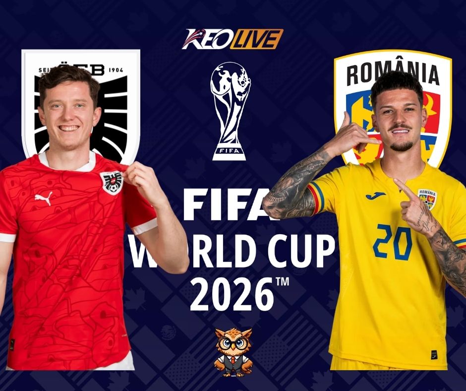 Áo vs Romania | Keolive