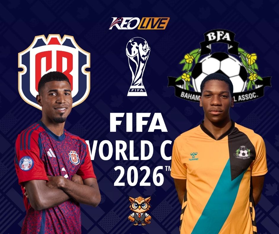 Trận đấu giữa Bahamas vs Costa Rica | Keolive