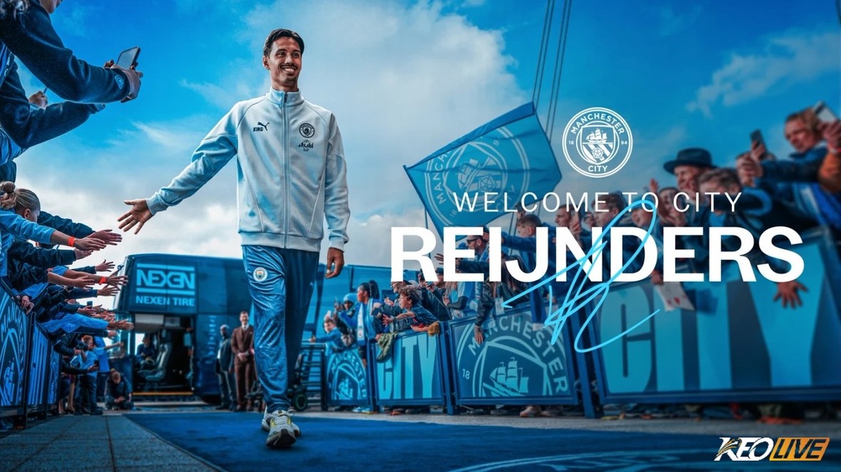 Reijnders cập bến Man City  | Keolive