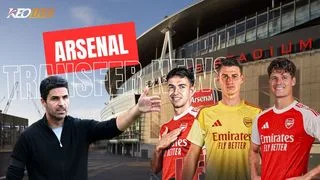 Hình ảnh cho bài Chuyển nhượng Arsenal 2025/26: Bứt phá giấc mơ vô địch