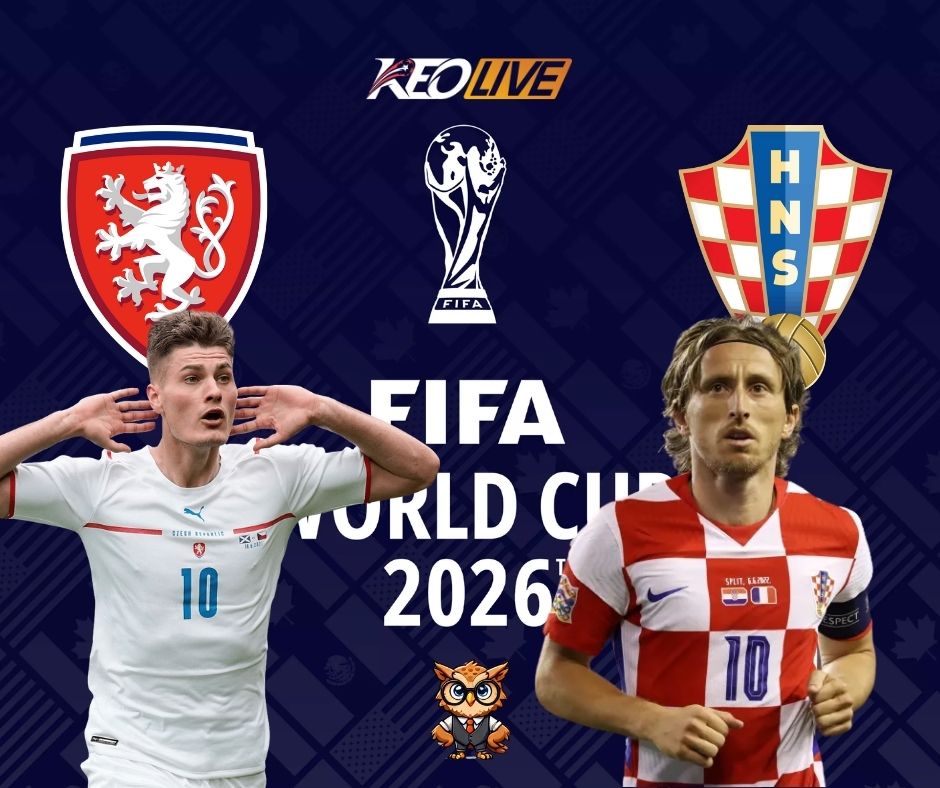 Trận chiến quyết liệt giữa Croatia vs Czechia | Keolive