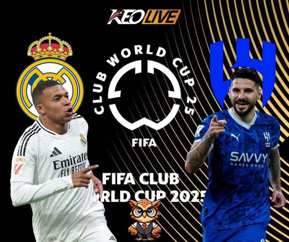Cuộc chạm trán giữa Real Madrid vs Al Hilal  | Keolive