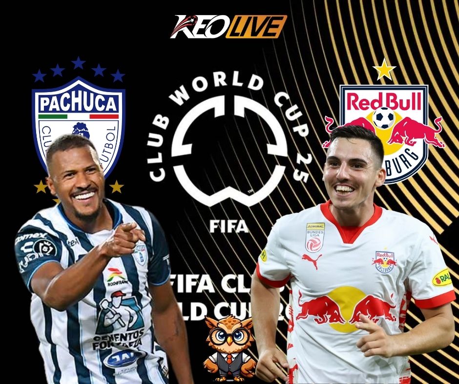 Cuộc đối đầu giữa Pachuca vs Salzburg tại bảng H | Keolive