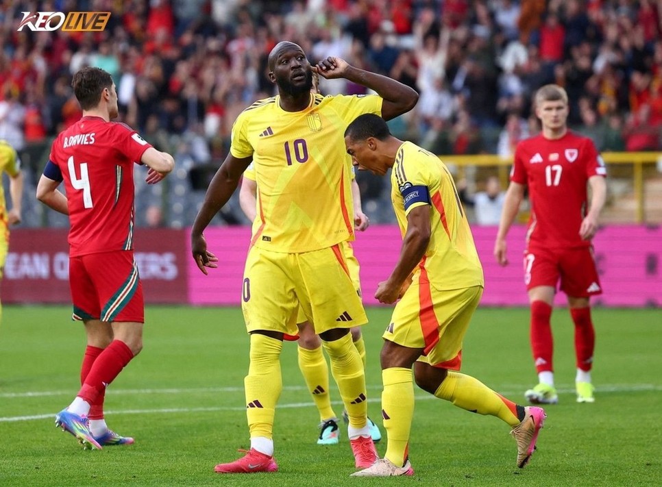 Lukaku mở tỉ số cho Bỉ | Keolive