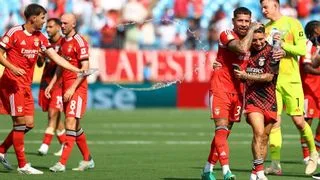 Hình ảnh cho bài Benfica 1–0 Bayern Munich: "Phép màu" Schjelderup, Benfica dẫn đầu bảng C