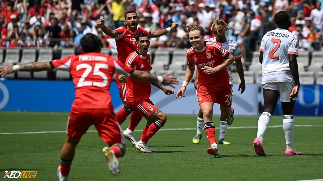 Schjelderup ghi bàn mở tỉ số cho Benfica | Keolive