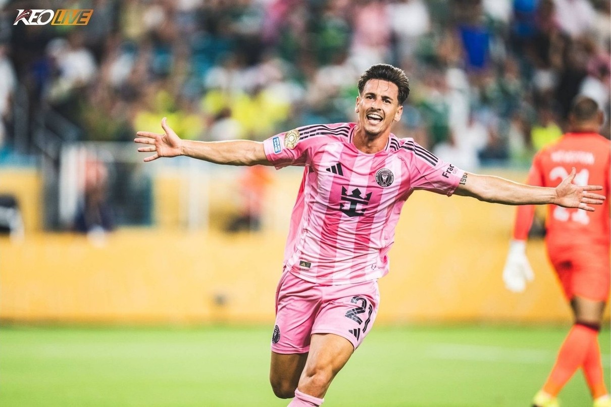Allende mở tỉ số cho Inter Miami | Keolive