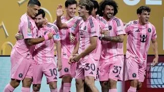 Hình ảnh cho bài Inter Miami 2–1 FC Porto: Messi tỏa sáng cứu rỗi 'Vice City'