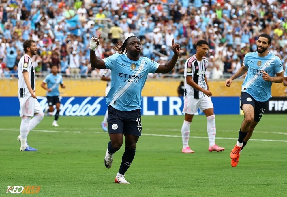 Doku mở tỉ số sớm cho Man City | Keolive