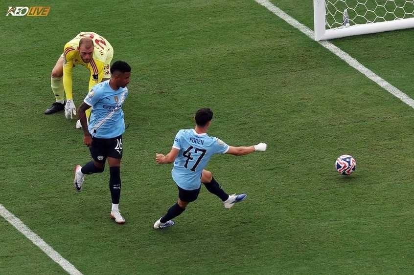 Foden và bàn thắng có lẽ là dễ nhất trong sự nghiệp của mình | Keolive