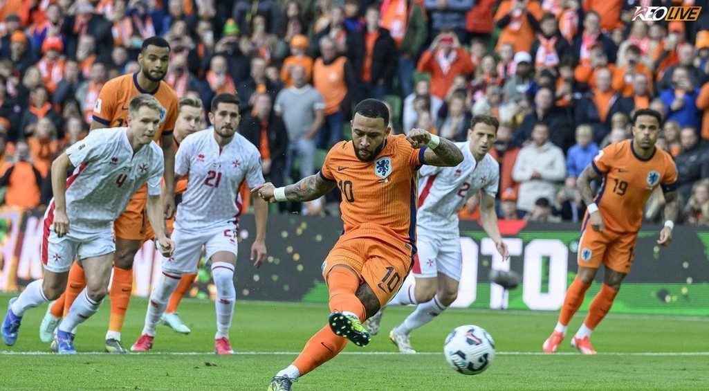Depay mở điểm cho Hà Lan | Keolive