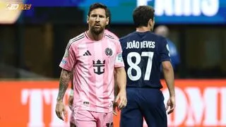 Hình ảnh cho bài PSG 4-0 Inter Miami: Thế trận một chiều, Messi bất lực rời giải