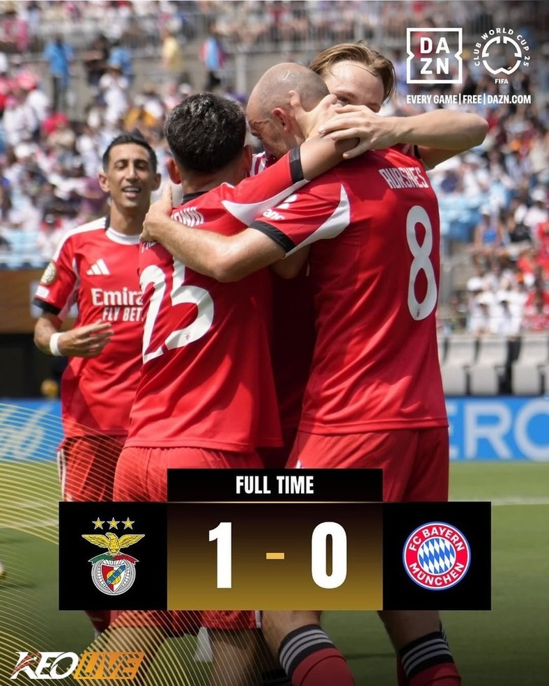 Benfica 1-0 Bayern Munich | Keolive