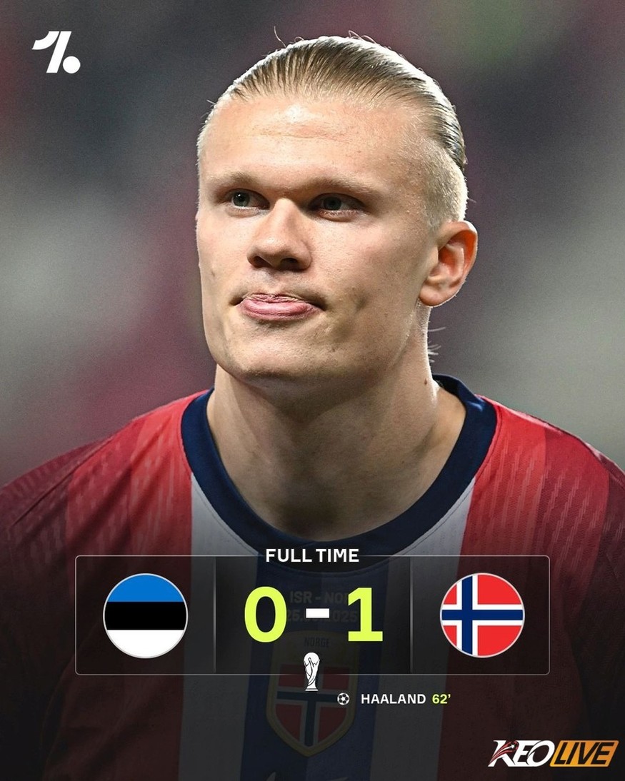 Estonia 0-1 Na Uy | Keolive