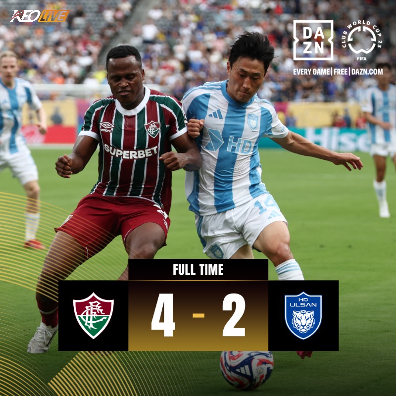 Fluminese 4-2 Ulsan HD | Keolive