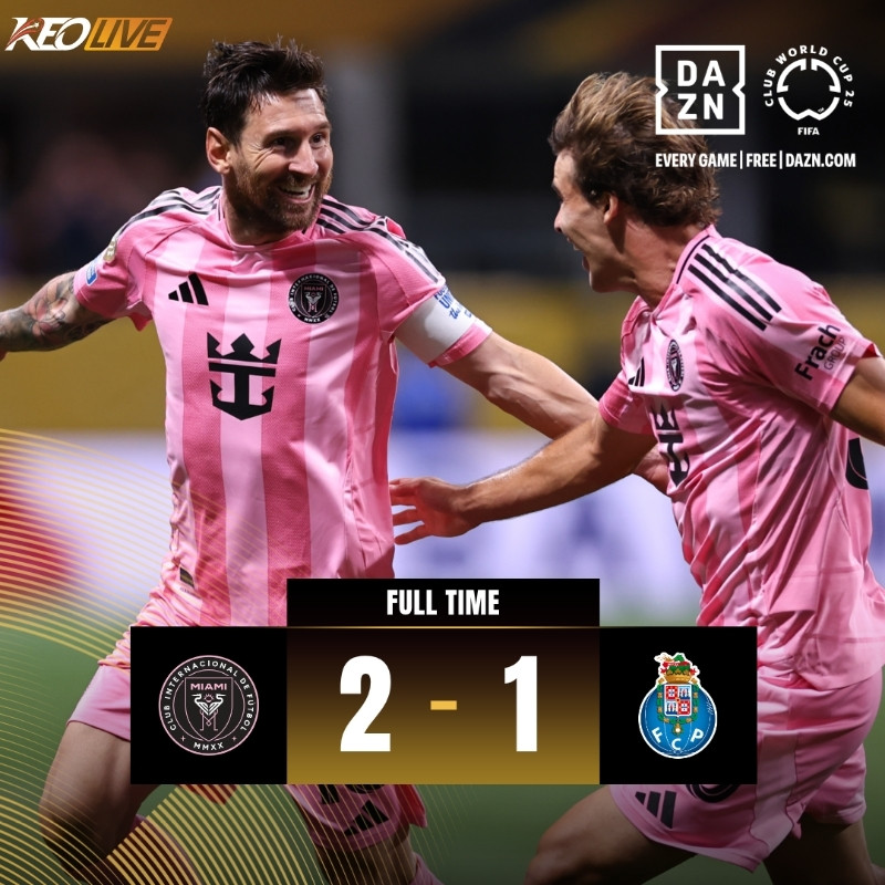 Inter Miami 2-1 Porto | Keolive