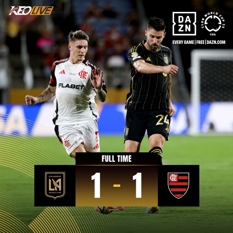 LAFC 1-1 Flamengo | Keolive