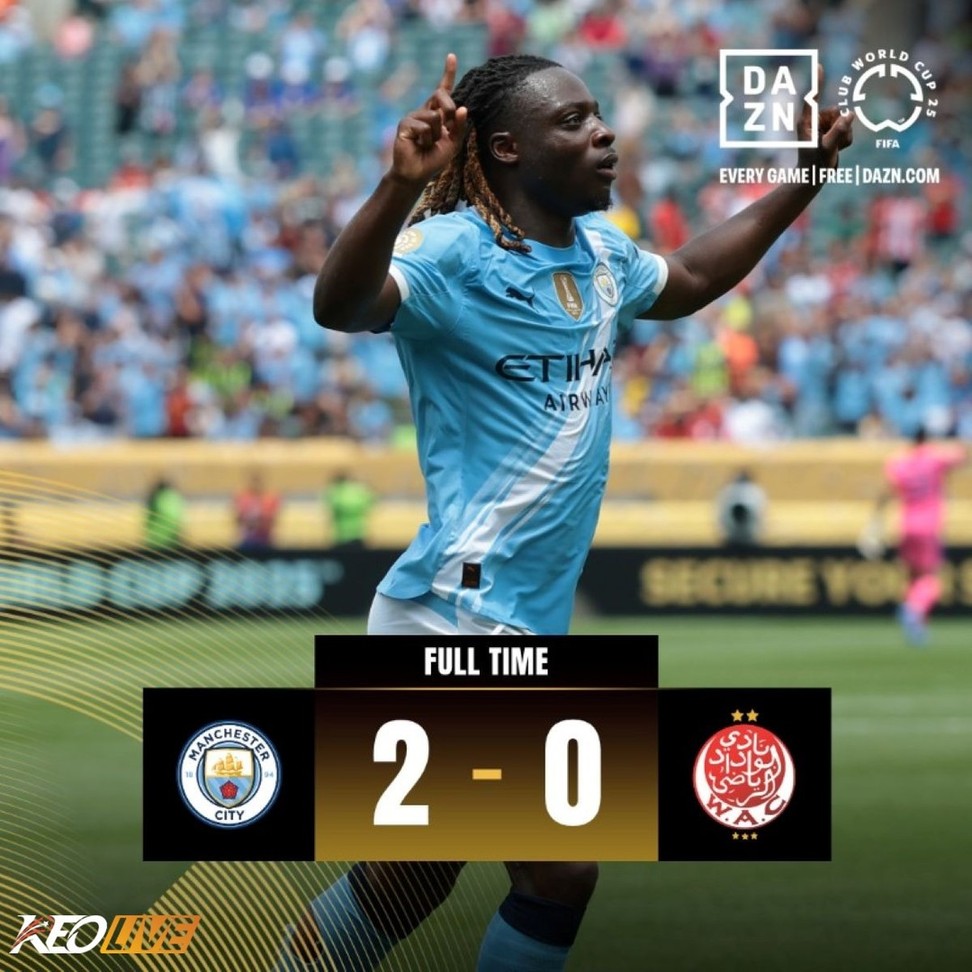 Manchester City 2-0 Wydad AC | Keolive
