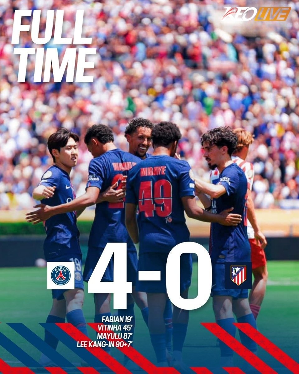 PSG 4-0 Atlético Madrid | Keolive