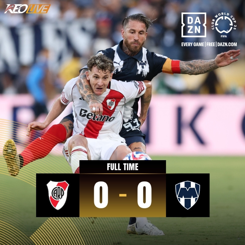 River Plate 0-0 Monterrey | Keolive