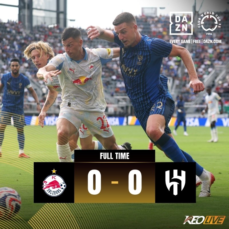 Salzburg 0-0 Al Hilah | Keolive
