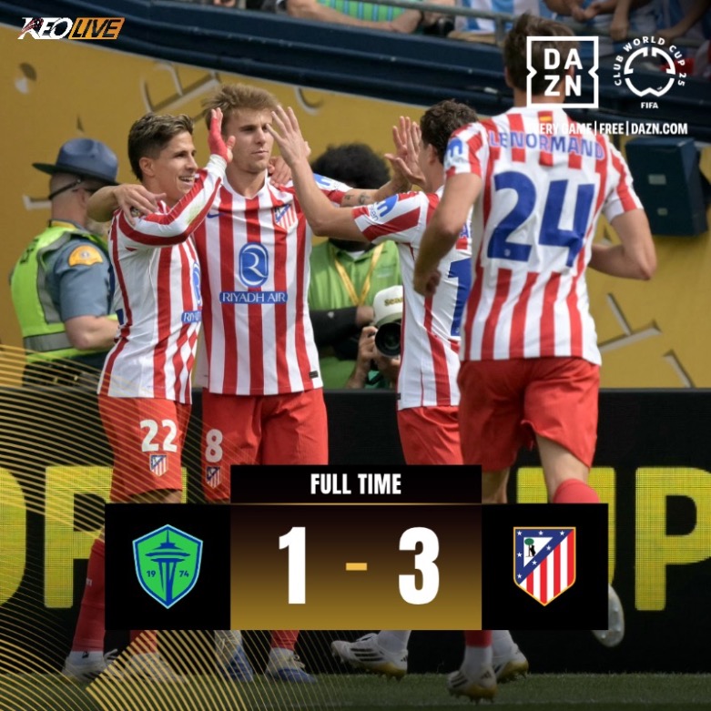 Seattle 1-3 Atlético Madrid | Keolive